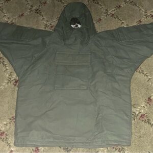 Men's Seyntex Belgian Military Jacket Green Hooded Jacket